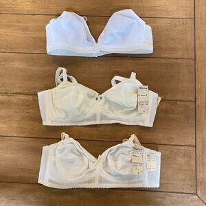 NWT Vintage Flexees & Sears Lot of 3 Bras size 34B